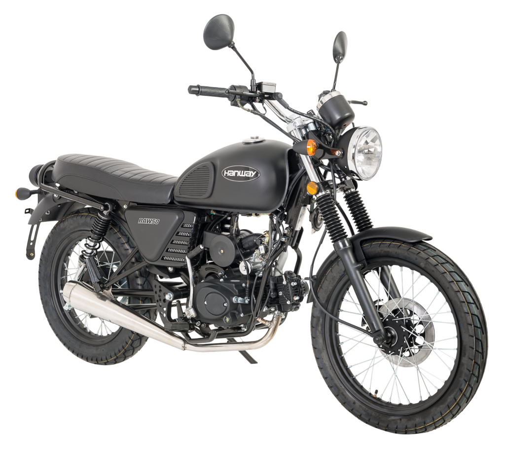 Hanway RAW50 Caferacer Jolingi Scooters Tilburg