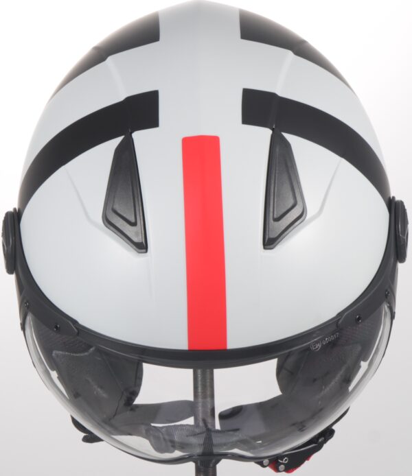 1286-1 Vito Moda Wit/zwart