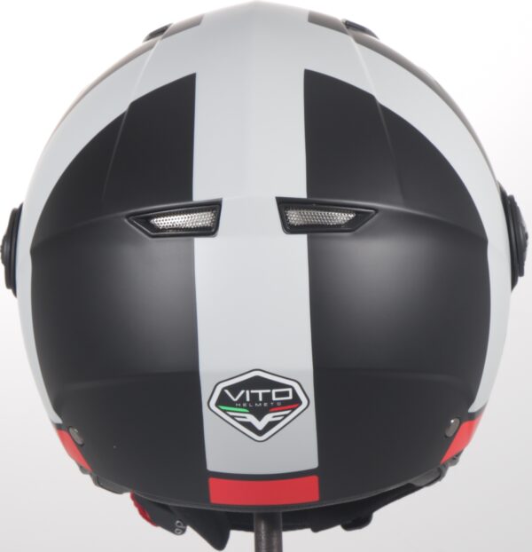 1286-3 Vito Moda Wit/zwart